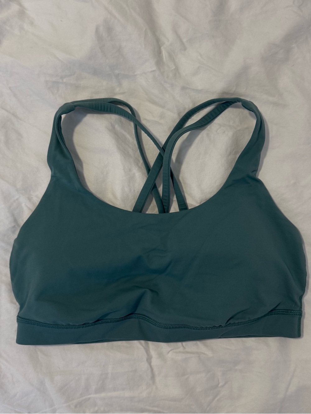 Lululemon Women’s Teal Strappy Sports Bra